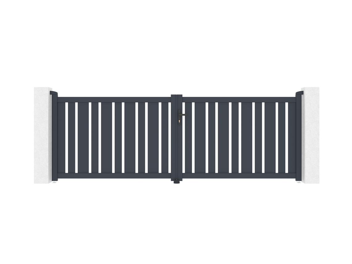 Puerta batiente de aluminio 3,5m veymont A.120cm
