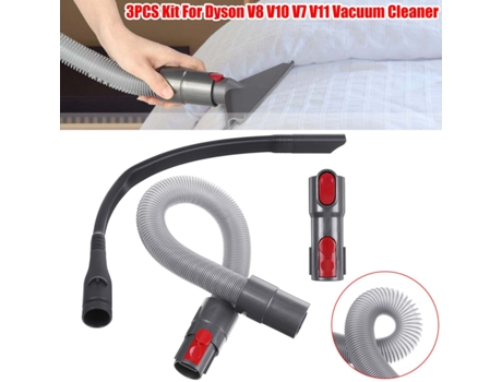 Kit de manguera adaptadora de herramienta para rincones Flexible para Dyson V8 V10 V7 V11, accesorios de repuesto para aspiradora, herramientas de ...