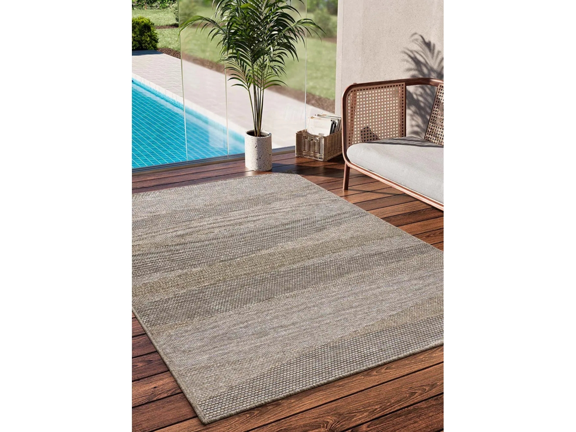 Alfombra Exterior Étnico - Atticgo - Oria Natural 190x290 Cm