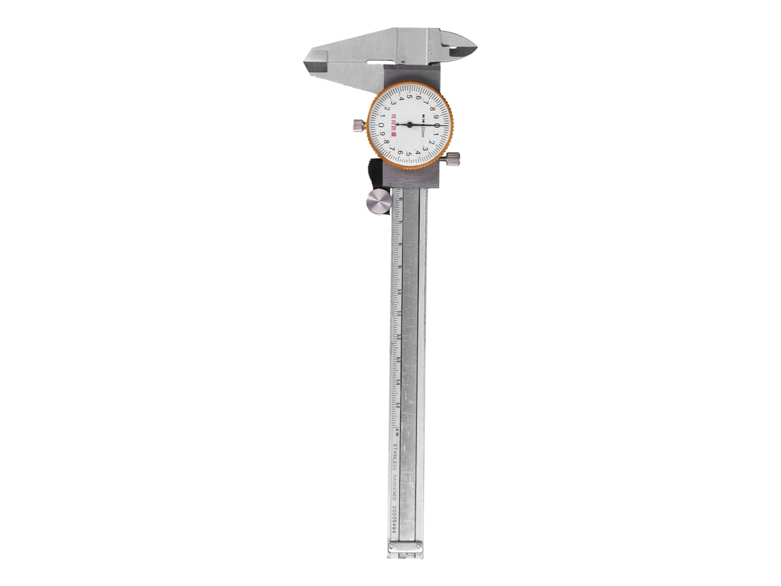 Calibrador De Esfera De Acero Inoxidable, Resistente A Los Golpes, 0-150 Mm, 0,02 Mm, Rodillo, Microdesplazamiento, Indicador Espejado.