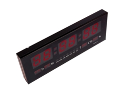 Reloj despertador digital (pantalla gigante, temperatura)