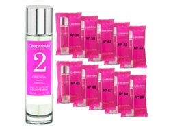 Perfume de mujer Caravan Nº2 150 ml Set de 10 frascos de fragancia