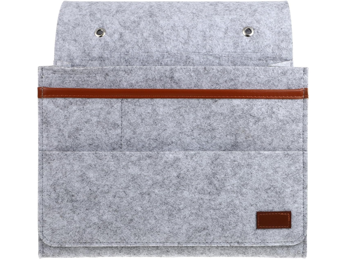 Bolsillo Colgante Fieltro Diseño Minimalista Moderno Mesita Noche Capacidad Fácil Instalar Guardar Cosas Gran