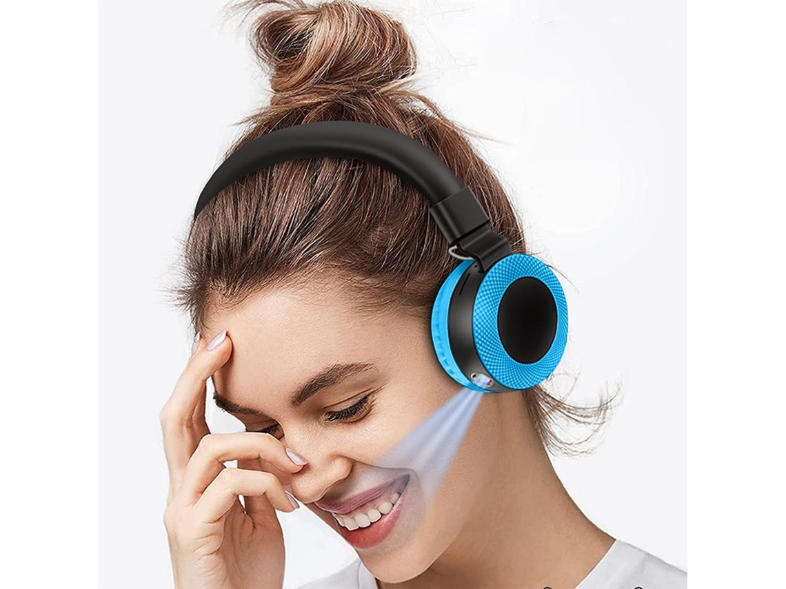 Auriculares Inalámbricos Con Bluetooth Auriculares Para Juegos Bluetooth Plegables Con Luz Adecuados Para Computadora