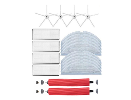 Para xiaomi roborock s7 t7s plus escova lateral principal mops panos filtro