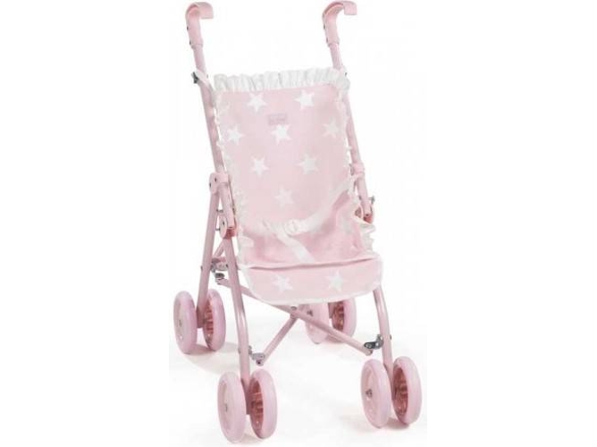 Carrito de Muñecas LA NIÑA Carlota Rosa