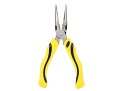 Alicates profesionales de punta larga recta de 6 pulgadas, adecuados para cortar y mantener cables.