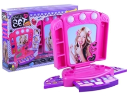 Tocador B.active rosa con accesorios y luces