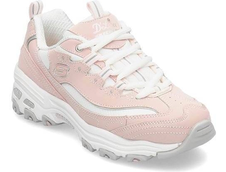 Botas SKECHERS Cuero Sintético Niños (27.5 - Rosa)