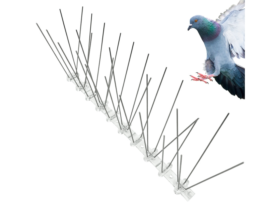 Kit Repelente De Aves De 25 Cm, Apto Para Balcones Y Azoteas.