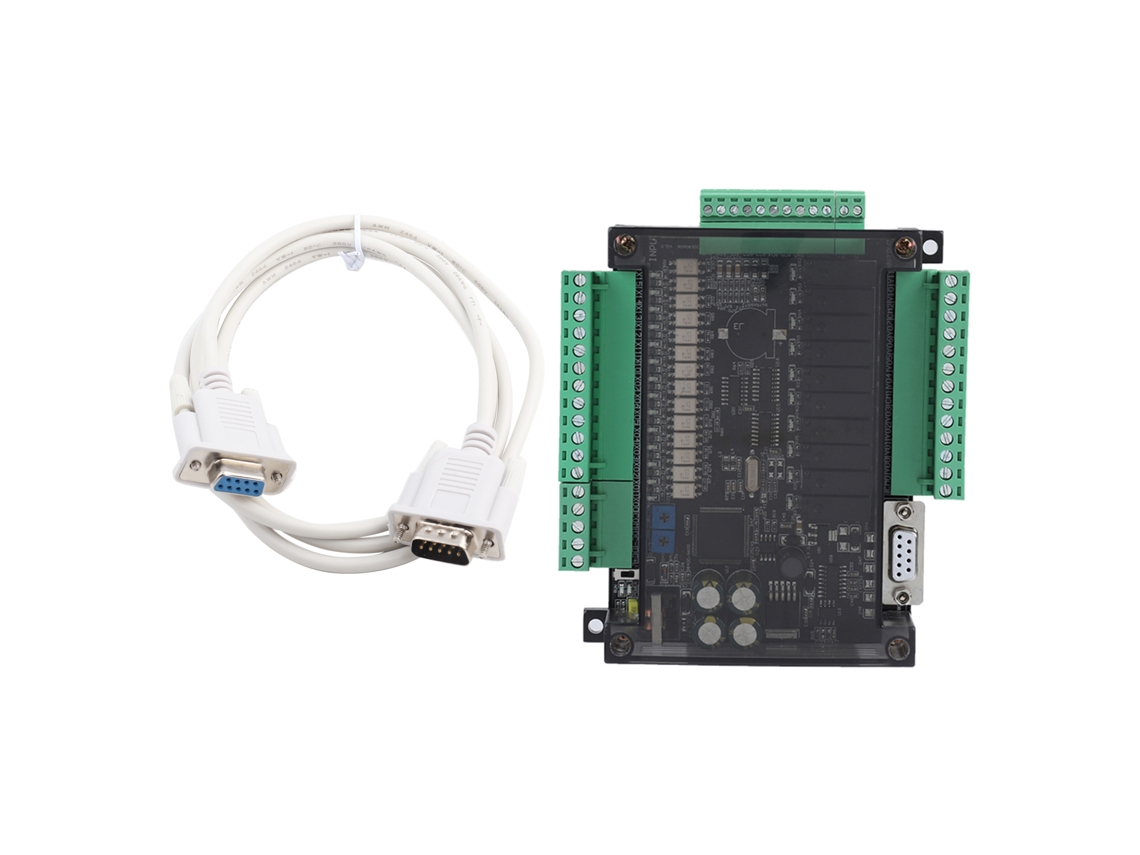 Módulo De Control Industrial Con Controlador Lógico Programable (plc) Fx3u-24mr Y Salida De Relé