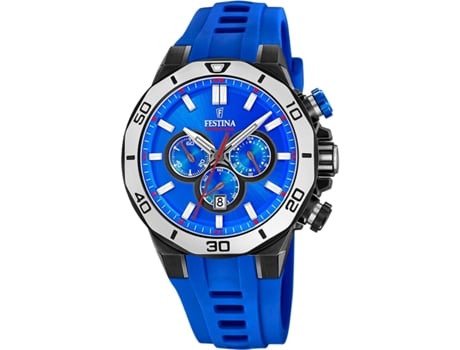 Reloj para Hombre Azul Silicona Chrono Bike F20450/7 FESTINA