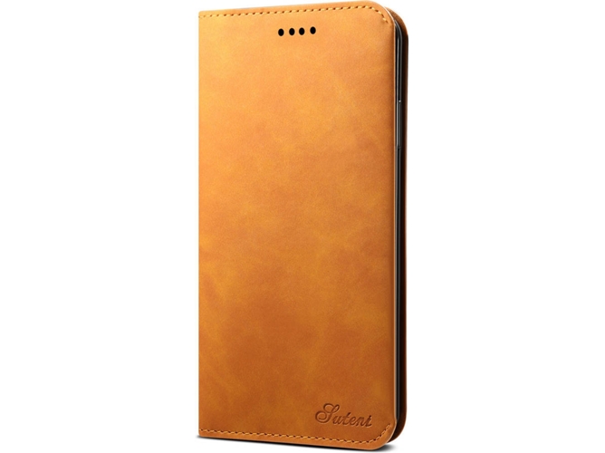 Funda iPhone XS Max WISETONY Suteni-62 Marrón