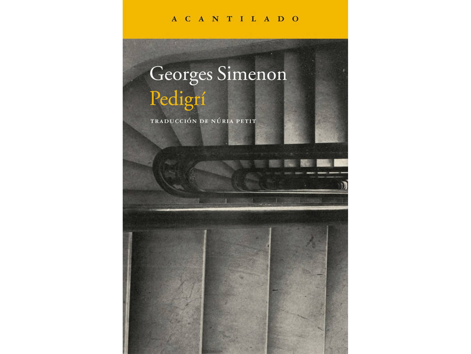 Libro Pedigrí de Georges Simenon (Español)