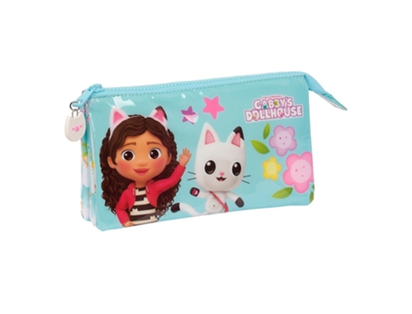 Casa de Muñecas Gabbys Estuche Triple 22X12X3 Cm CASA DE MUÑECAS GABBY´S
