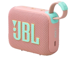 Altavoz Bluetooth JBL GO 4 (7 W - Autonomía: 7 horas - Rosa)