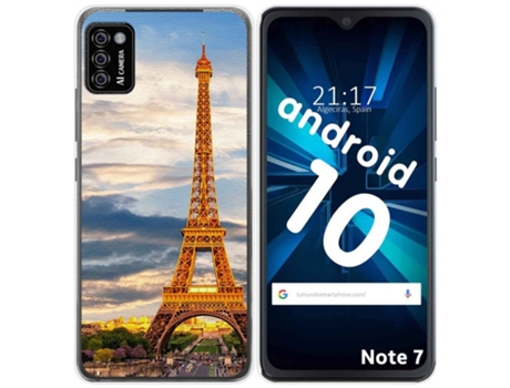 Carcasa Cubot Note 7 TUMUNDOSMARTPHONE Dibujos Multicolor