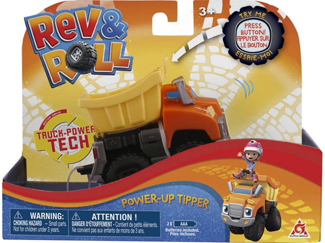 Coche de Juguete REV & ROLL Tipper (Edad Mínima: 8)