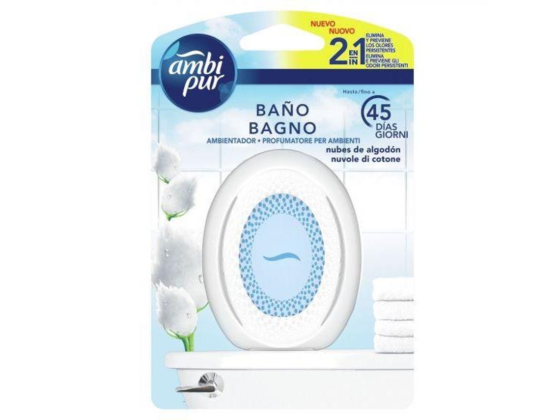 AMBI PUR Ambientador Baño Nubes de Algodón 1 Unidad