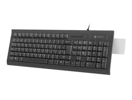 Teclado NATEC Con Lector de Tarjetasde Identidad Inteligentes