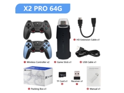 Consola de juegos X2 Pro para TV doméstica inalámbrica 4K HD