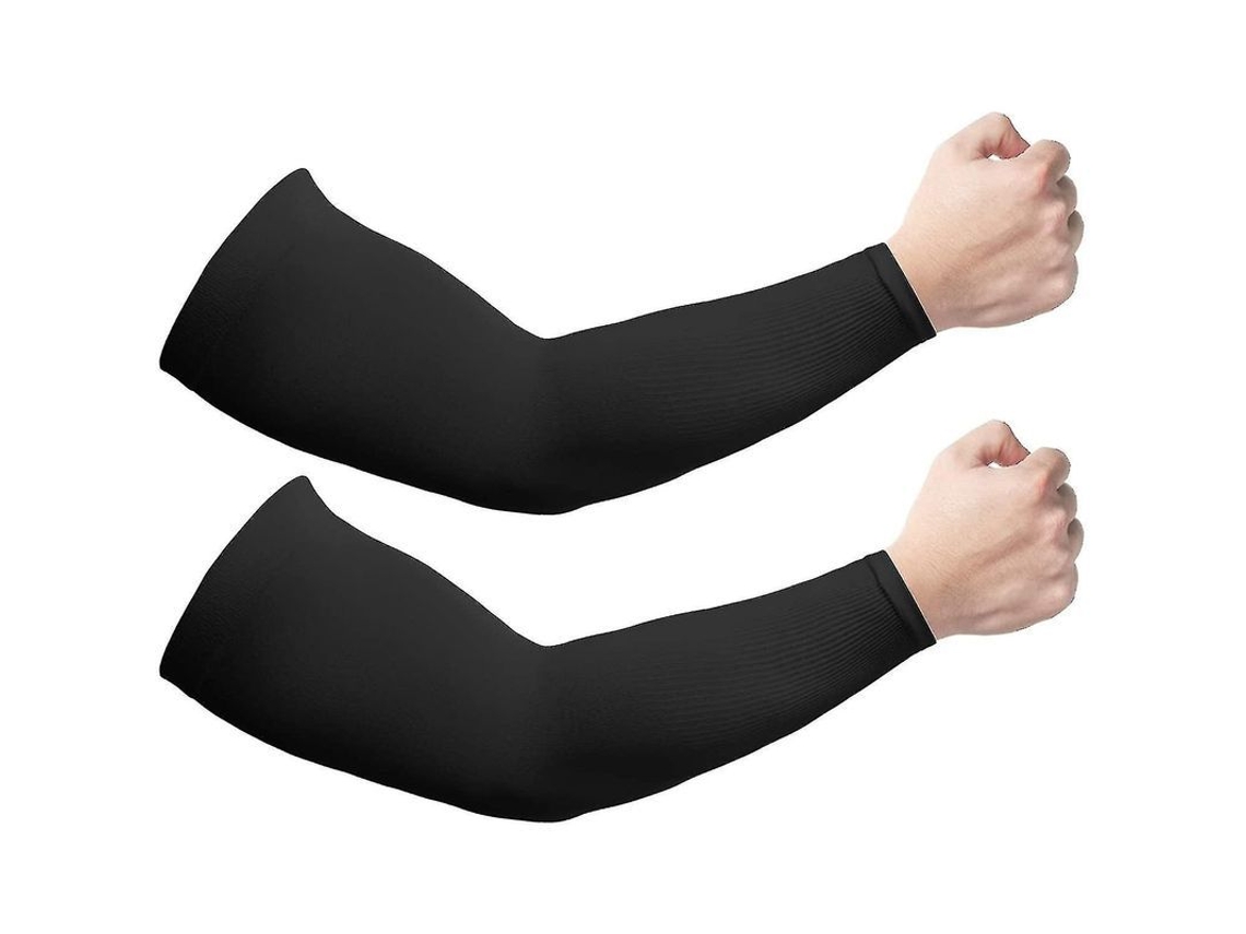 2026-2 Pares Mangas De Brazo De Protección Uv Enfriamiento Upf 50 Unisex Para Deportes Al Aire Libre
