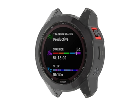 Funda protectora de TPU suave a prueba de golpes Garmin Fenix 7 (negro)