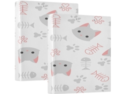 Besportble Juego De Perro Y Gato Anillas Flexibles Con Su Diseño Adaptable Almacenamiento Diy 27 X 31,5 6 Cm