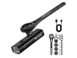 Luces Led Recargables E Impermeables Para Bicicleta Con Soporte Giratorio, 400 Lúmenes Para Ciclismo Nocturno.