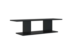 Conjunto de muebles para TV | Mueble para TV | Soporte para TV negro 103 x 30 x 26,5 cm