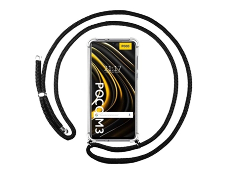 Carcasa Xiaomi Redmi 9T TUMUNDOSMARTPHONE Colgante Negro