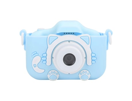 Cámara digital para niños Pantalla IPS de 2.0 pulgadas Cámara HD para niños con tarjeta de memoria 32G para niños de 1 a 3 años (Azul)