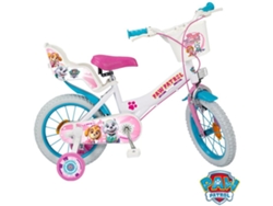 Bicicleta Infantil TOIMSA Patrulla Canina Skye y Everest (14″)