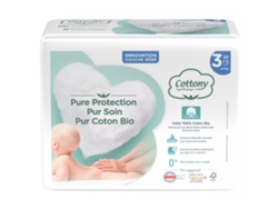 Pañal Con Algodón Bio 32 Tamaño 3 4-9 kg COTTONY