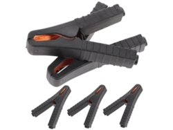 Pinzas Para Batería De Coche Aisladas, Chapadas En Cobre, De 5 Piezas, En Estuche.