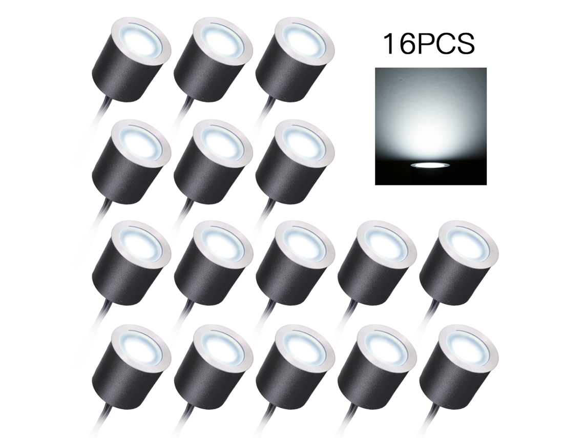 2026-luces De Terraza Empotrada Led De Baja Tensión Dc12v Ip67 Impermeable Para Jardín Camino Escaleras Patio