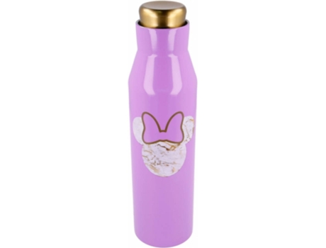 Botella Minnie Mouse morado 580 ml termo diabolo acero