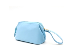 Bolso del maquillaje del cuero de la PU, pequeño, portátil, bolso del artículo de tocador del viaje para las mujeres NEVEANCE