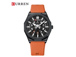 Reloj Deportivo Elegante Para Hombre, Reloj De Pulsera De Cuarzo Con Calendario Y Esfera Esqueletizada Poligonal.