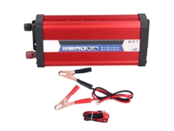 Inversor De Corriente Para Coche De Onda Sinusoidal Modificada De 2000 W, Convertidor Solar De Cc A Ca