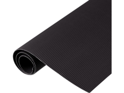 5 Láminas De Cartón Corrugado, 27 Pulgadas X 20 Negro Para Aficionados Al Bricolaje.
