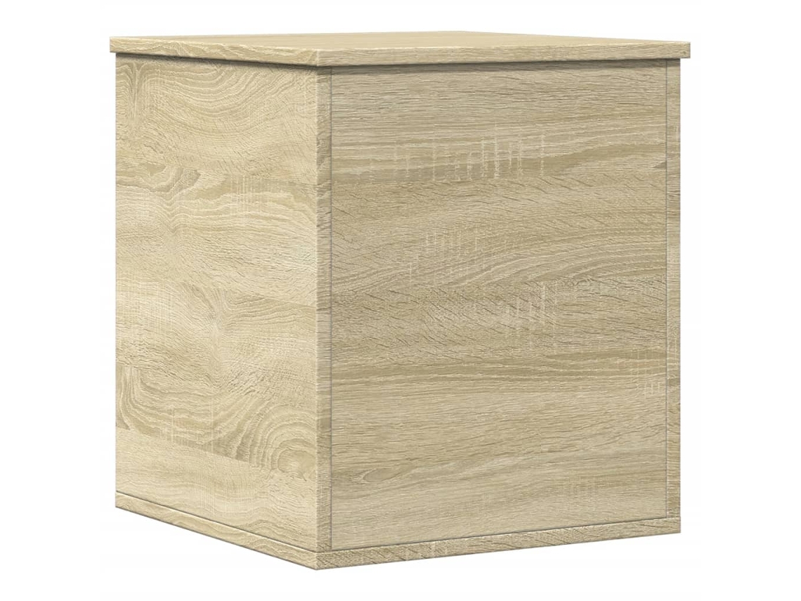 Caja de almacenaje MAISON EXCLUSIVE de madera de roble Sonoma (40x42x46 cm)