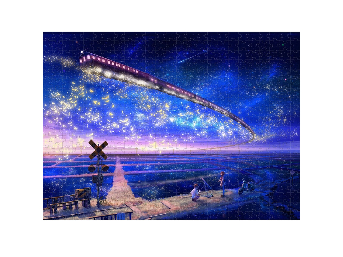 Puzzle De 1000 Piezas 70×50cm Con Tren Interestelar, Clásico Regalo Artesanal Para Entretenimiento Familiar.