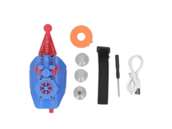 2026-juguete Kids Web Launcher 3pcs Lanzador De Cuerda Con Ventosas De Largo Alcance Para Pared Azul