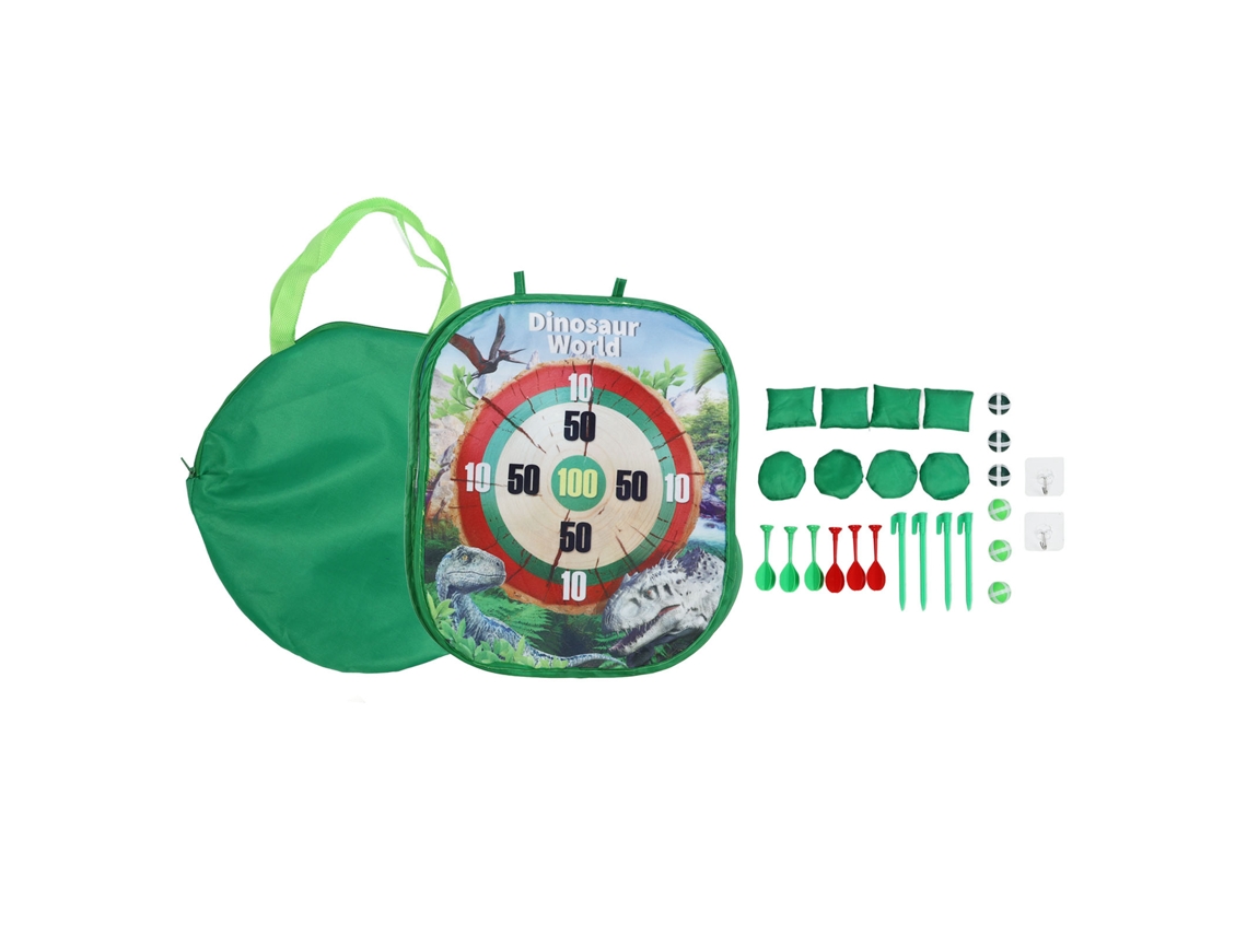 Diana Plegable De Doble Cara Para Niños, Para Juegos De Interior/exterior, Con Bolsa Y Cuerdas 2381c 7