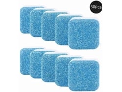 30 piezas Pastillas limpiadoras efervescentes para lavadora ZMDECQNA