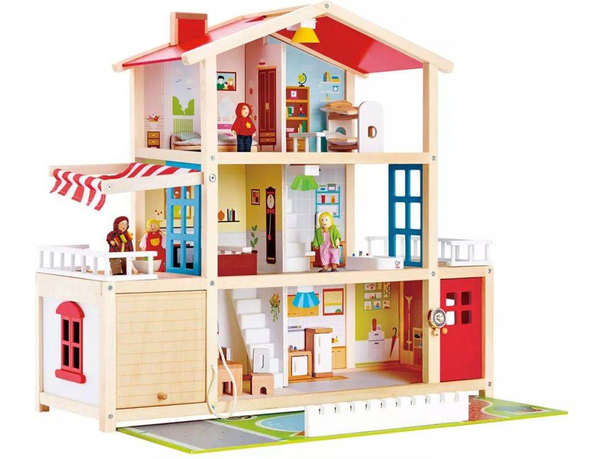 Hape Mansión para familia de muñecos E3405