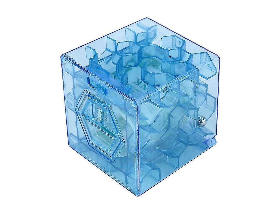 Rompecabezas De Cubos Con Laberinto 3d Para Ahorrar Monedas Y Billetes.