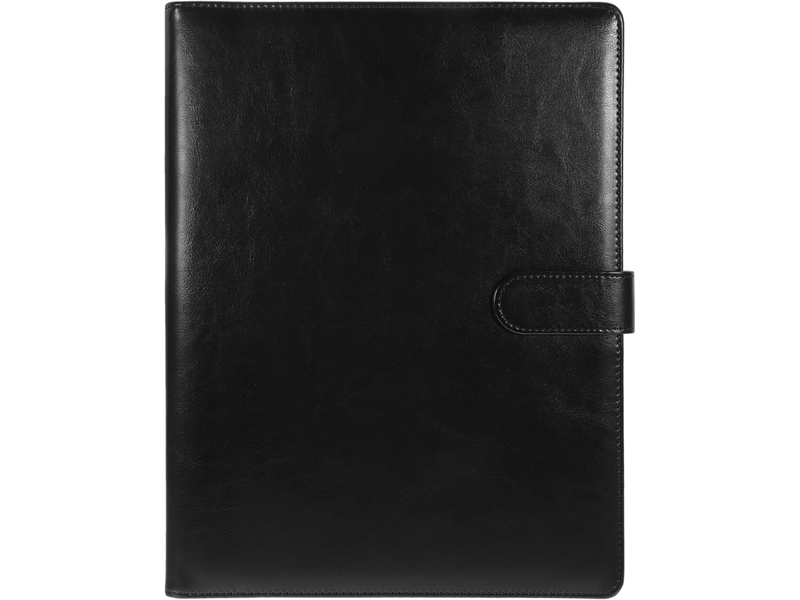 Carpeta Multifuncional Transparente Tamaño A4, Organizador De Escritorio Negro (calculadora No Incluida)