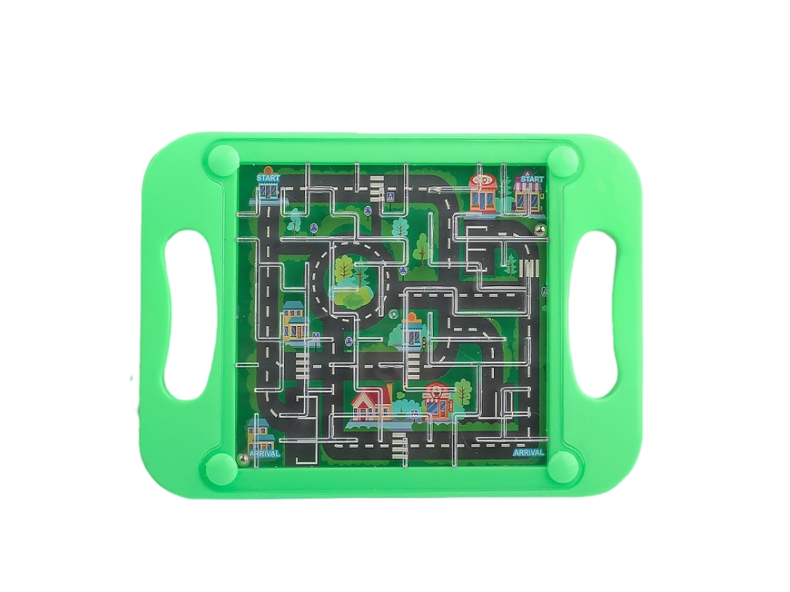 Juego de laberinto de palma con pelota para niños - Juguete rompecabezas para entrenar la concentración y desarrollar la inteligencia - Regalo ideal para niños